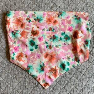Princess Polly Selby Floral Scarf Halter Top Size 10 NWT
